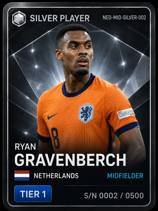 Ryan Gravenberch — Netherlands Silver MID