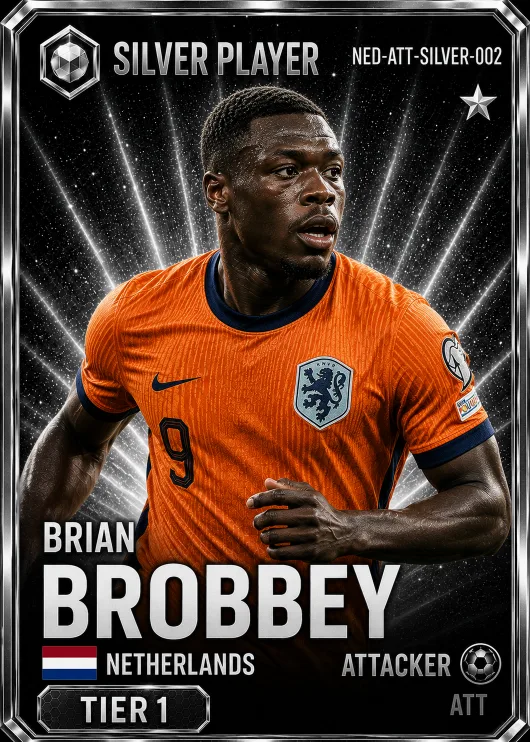 Brian Brobbey — Netherlands Silver FWD