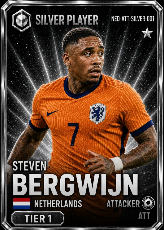 Steven Bergwijn — Netherlands Silver FWD