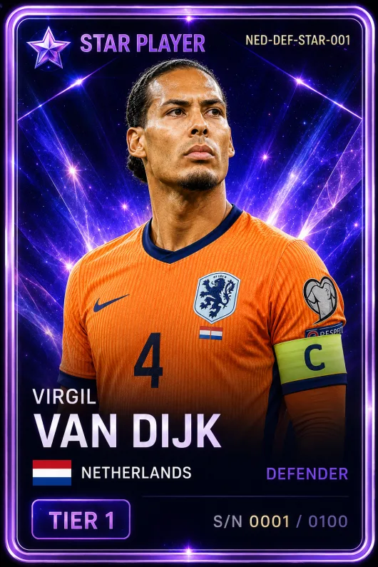 Virgil van Dijk — Netherlands Star DEF