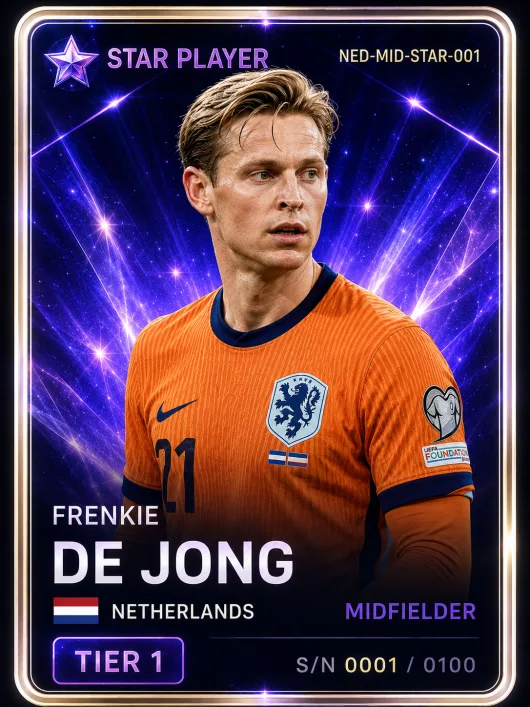 Frenkie de Jong — Netherlands Star MID