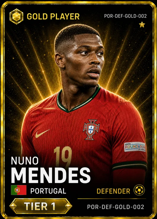 Nuno Mendes — Portugal Gold DEF