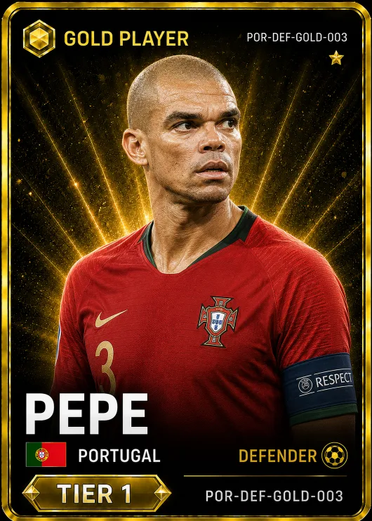 Pepe — Portugal Gold DEF