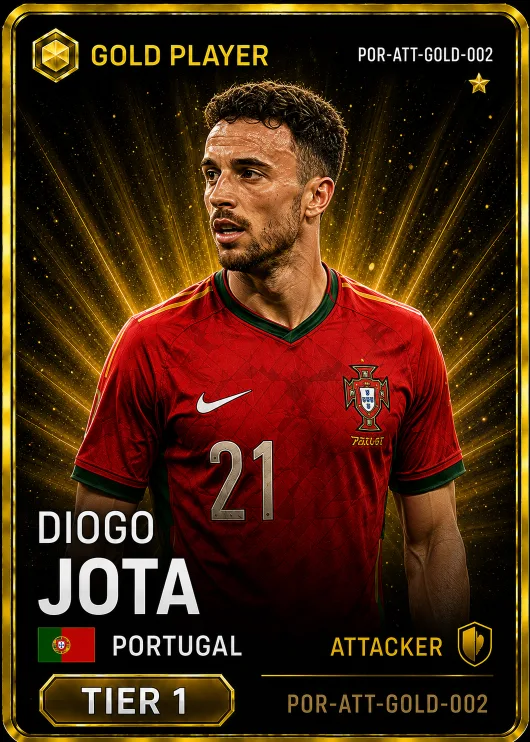 Diogo Jota — Portugal Gold FWD