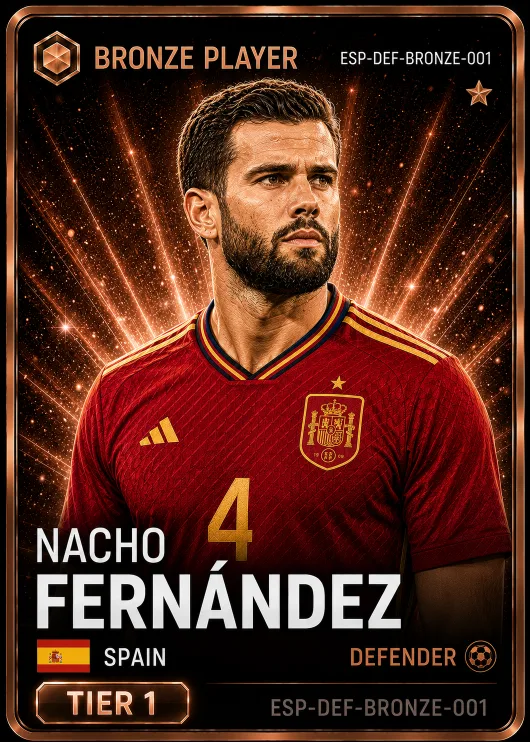 Nacho Fernández — Spain Bronze DEF