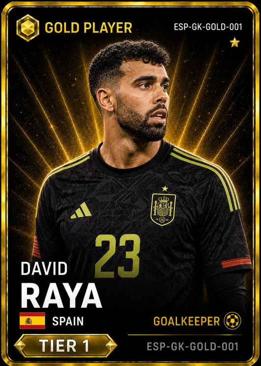 David Raya — Spain Gold GK