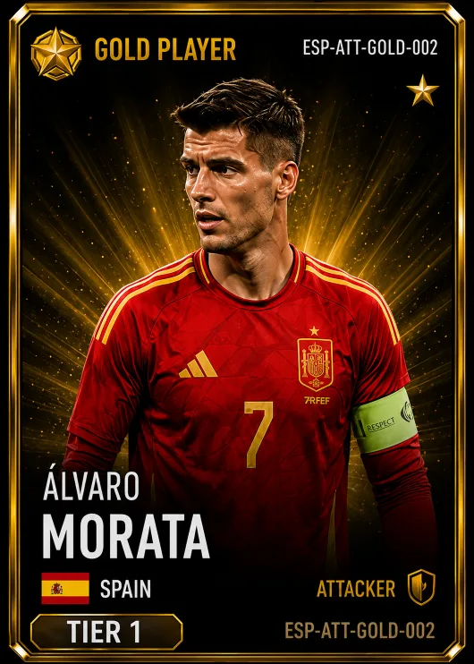 Álvaro Morata — Spain Gold FWD