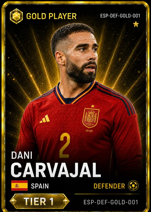 Dani Carvajal — Spain Gold DEF