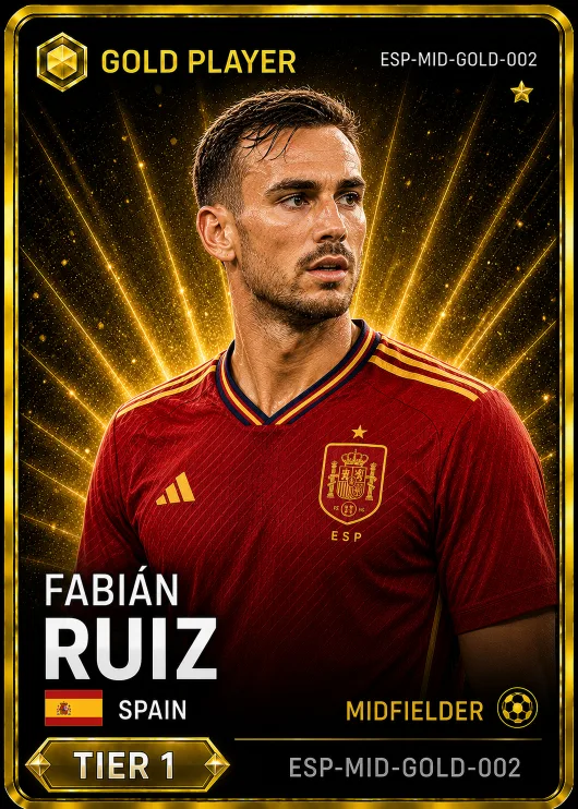 Fabián Ruiz — Spain Gold MID