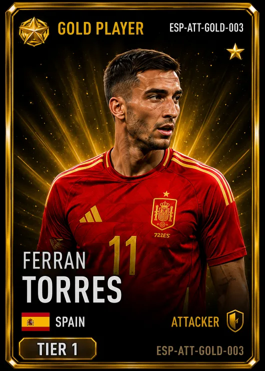 Ferran Torres — Spain Gold FWD