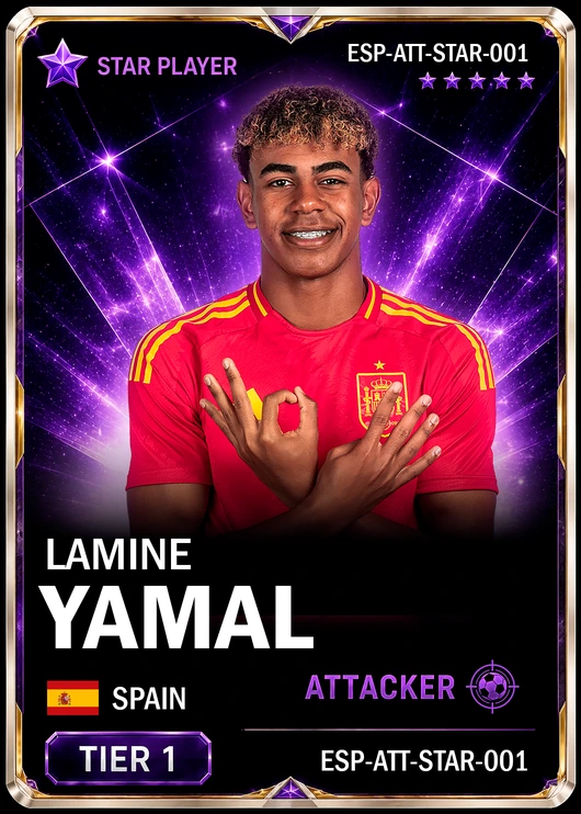 Lamine Yamal — Spain Star FWD